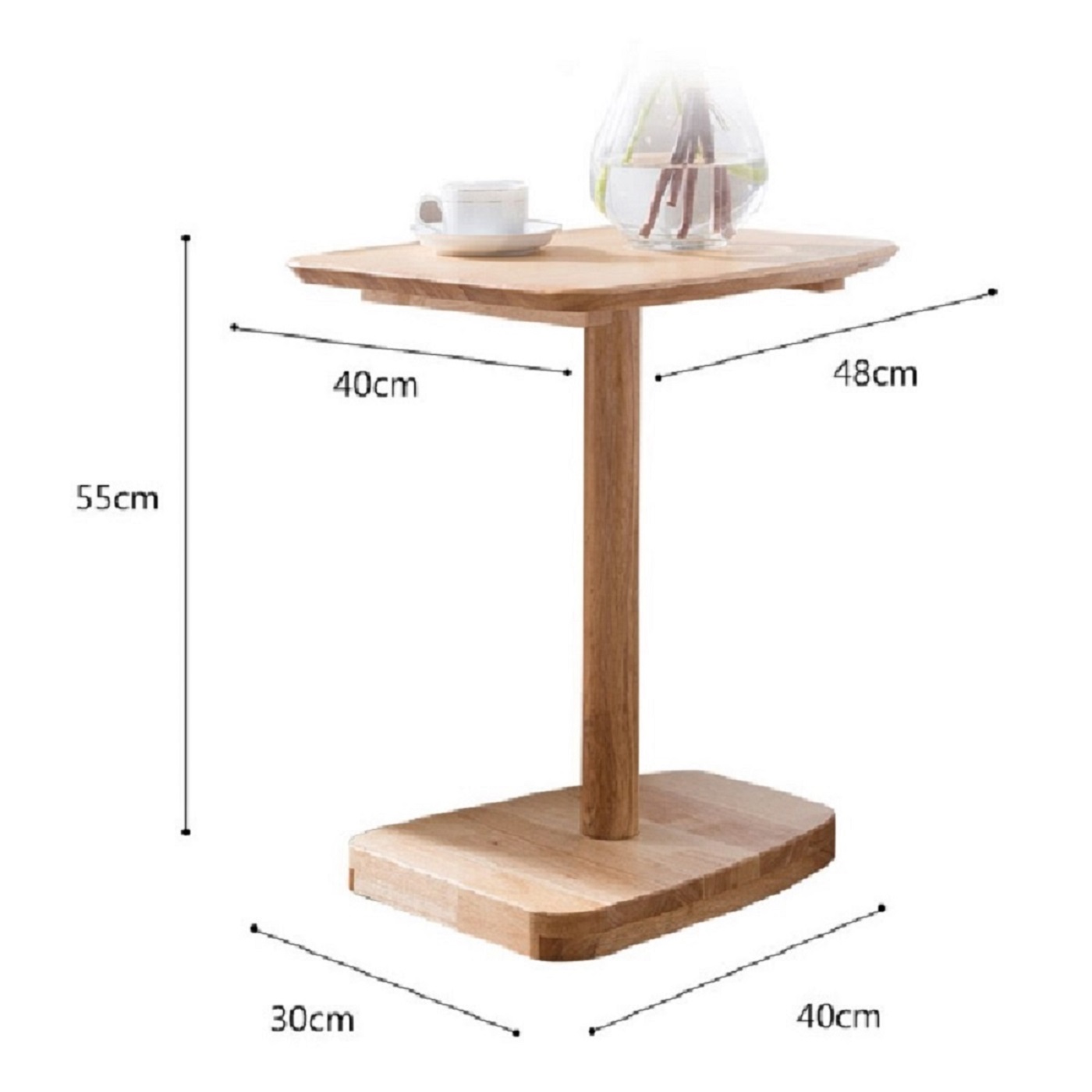 Portable Coffee Table Side Table End Table